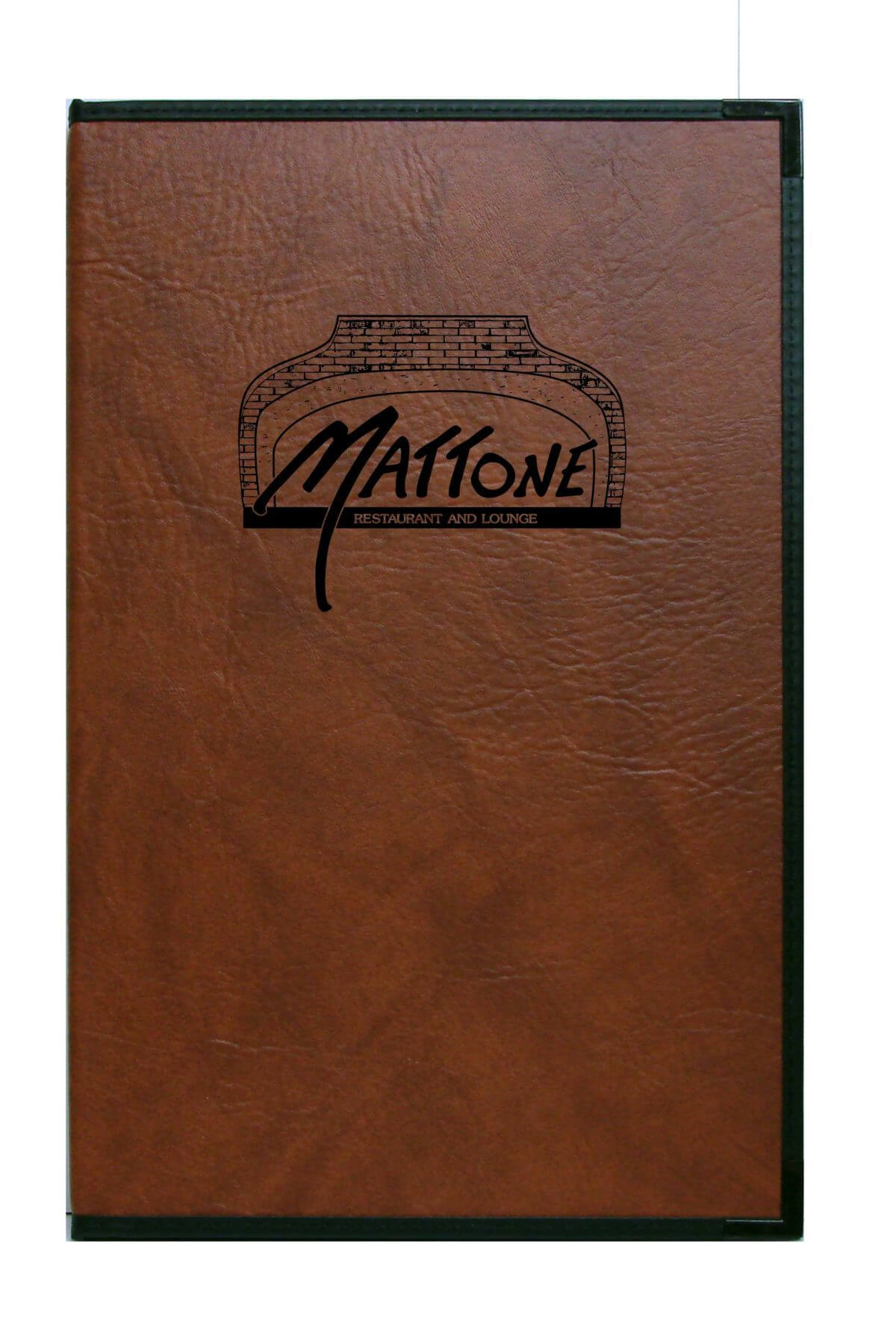 Royal-Style-Bourbon-Faux-Leather-With-Black-Foil-Logo