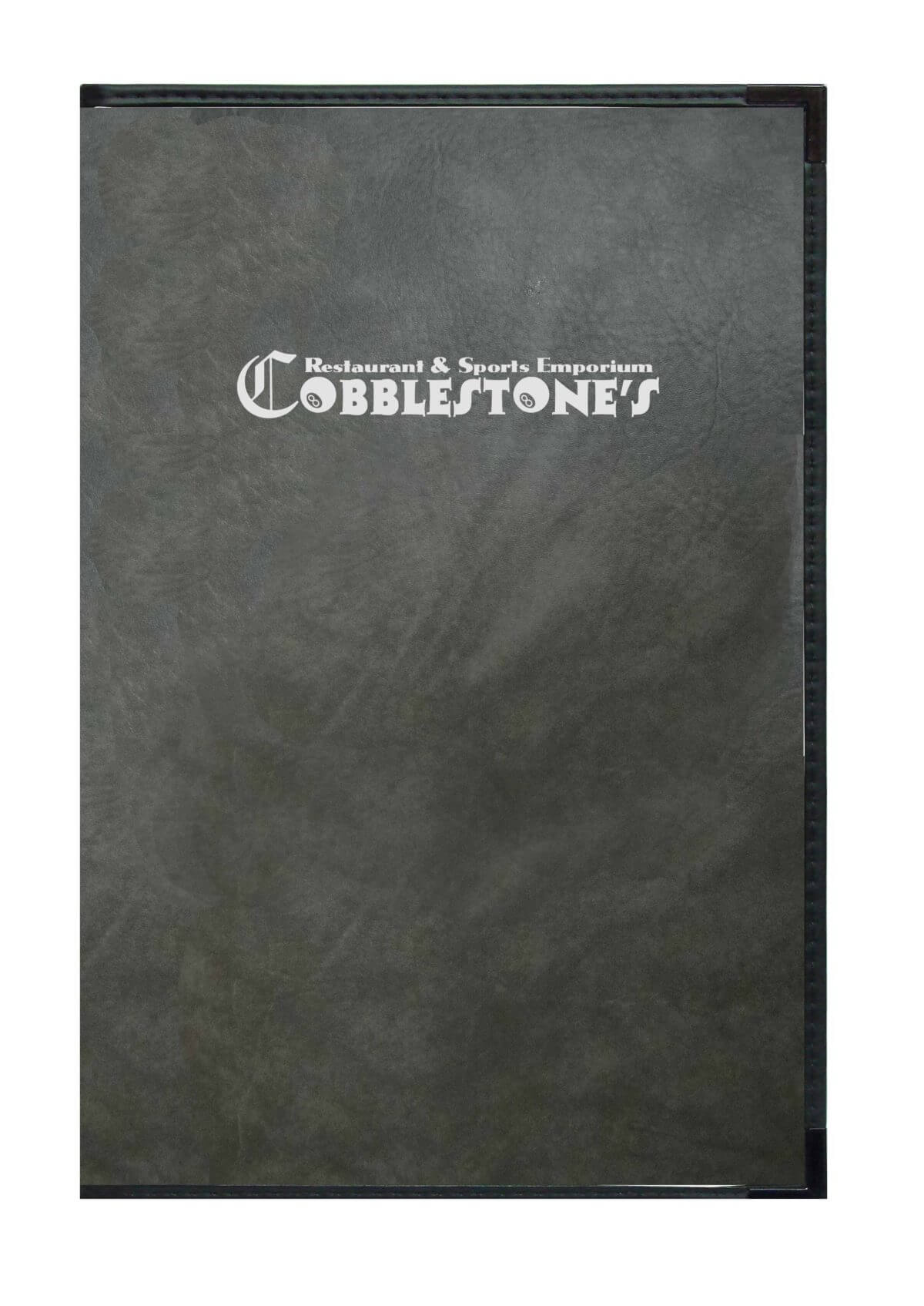 Royal-in-Charcoal-Faux-Leather-with-Silver-Foil-Logo